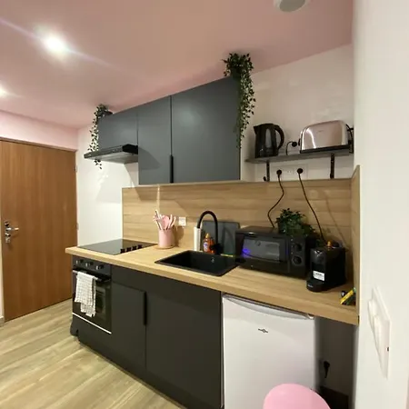 Appartement Capsule Color Deluxe Balneo I Ecran Cinema I Console De Jeux Trith-Saint-Leger