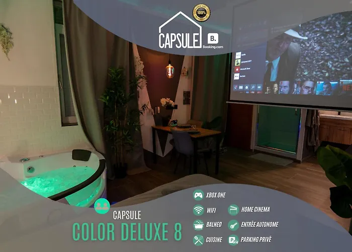 Capsule Color Deluxe Balnéo I écran Cinéma I Console De Jeux Trith-Saint-Leger